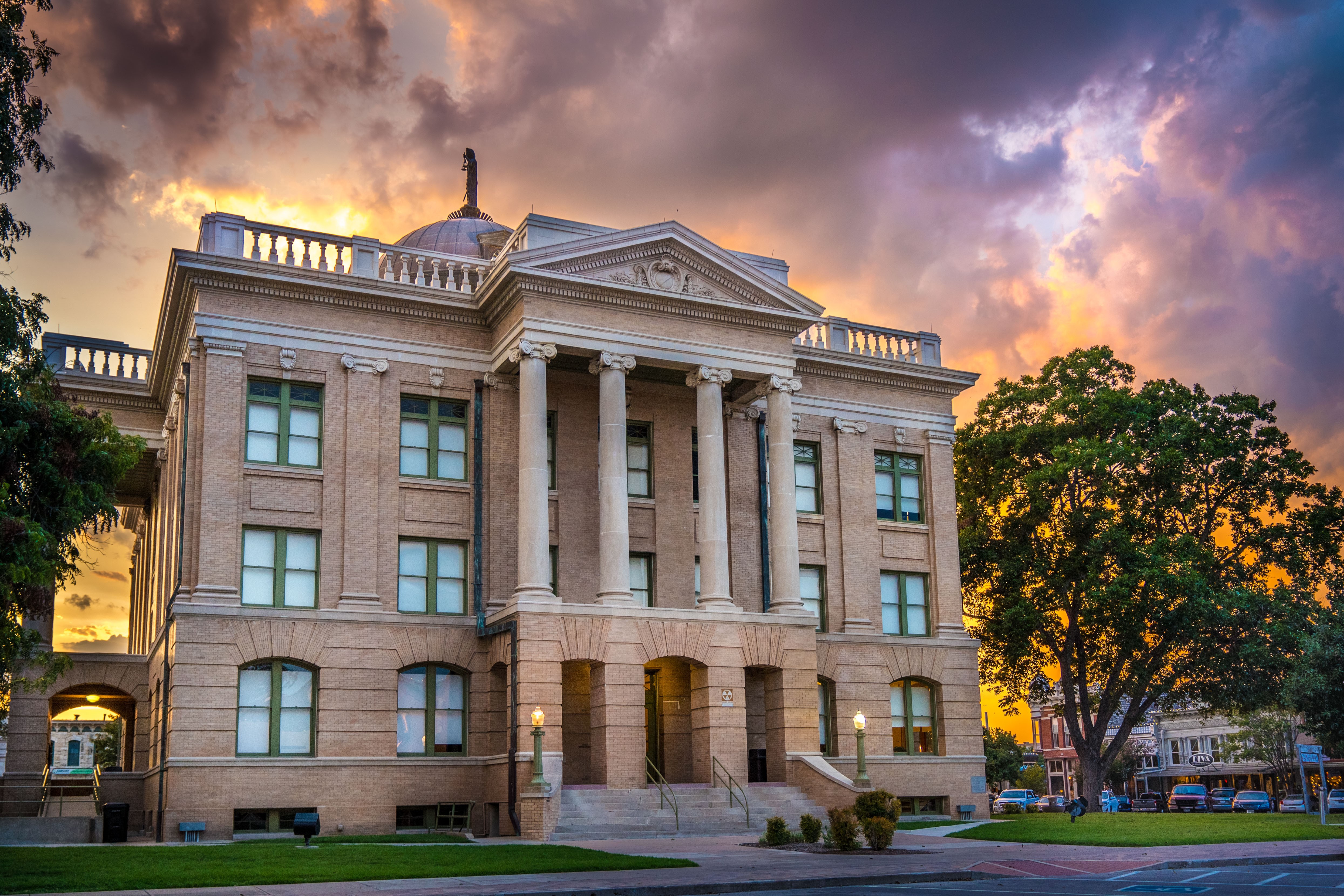 Williamson County historic courthouse after restoration. Photo by RSX Studios.